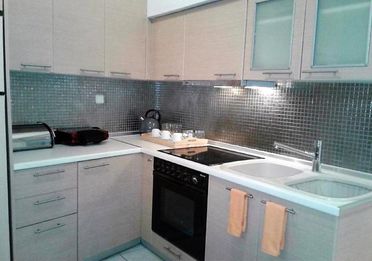 Lilac Studio Apartment Kavala Bagian luar foto
